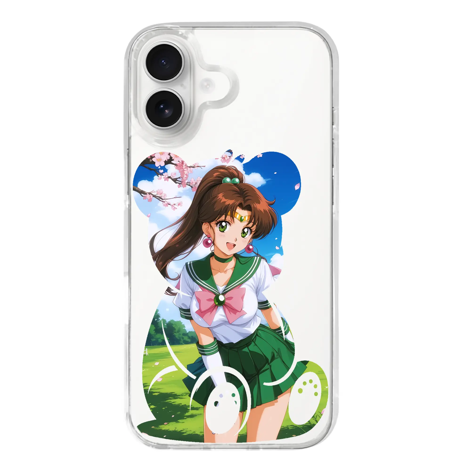 美少女戦士セーラームーン グッズ 木野 まこと - iPhone 17シリーズ 透明スマホケース – 薄型・耐衝撃・精密フィット保護カバー